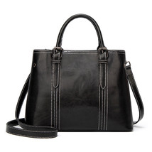 High Quality Ladies Handbags Fashion Women Shoulder Messenger Bags Retro Solid C - £42.69 GBP