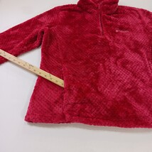 Columbia XL0977 Women’s Red 1/4 Zip Serpa Fleece Pullover Lightweight Jacket L image 11