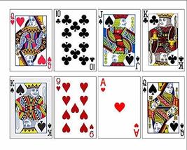 Casino Cake Edible Poker Playing Cards Topper - Royal Flush Decoration (... - $12.26