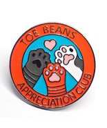 Cat Pin Badge Toe Beans Appreciation Club Enamel Cat Pet Pin Badge Brooc... - £3.80 GBP