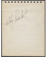1940&#39;S SIGNED ALBUM PAGE CLAY CLAYTON LAMBERT FRANK FRANKIE GUSTINE REDS... - $269.47 MXN