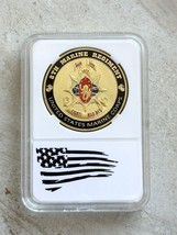Us Marine Corps - 8th Marine Regiment Challenge Coin With Nice Case - £13.93 GBP