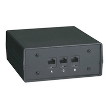 BLACK BOX SWJ-100A 2-TO-1 CAT5 FAST ETHERNET MANUAL DESKTOP SWITCH - RJ4... - $179.12