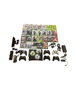 Xbox 360 Console Bundle w/29 Games 6 Controllers Console Not Powering On - $205.78 CAD