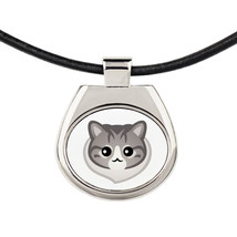 A necklace with a Norwegian Forest cat. A new collection with the cute cat - £11.52 GBP