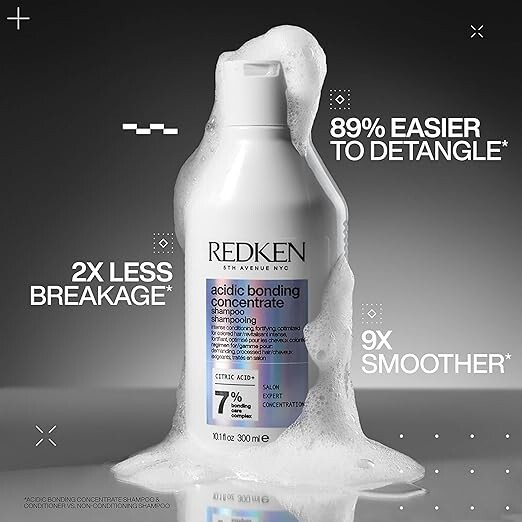 Redken Acidic Bonding Concentrate Shampoo For Hair Repair 10.1 oz/300 ml Item image 2