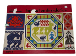 Lapland Embroideries - A Journey Through Embroidery (SC, 1978)  DMC Library - £15.60 GBP