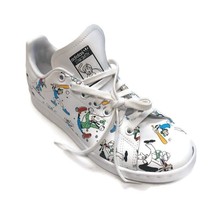 Adidas Originals Stan Smith x Disney GOOFY Sneakers Mens Size 7 Shoes White - £70.30 GBP