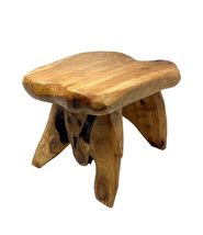 Thy Collectibles Natural Tree Stump Stool Live Edge Cedar Wood Plant Stand, Stoo - $79.99