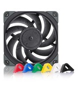 Noctua NF-A12x25 PWM chromax.Black.swap, Premium Quiet Fan, 4-Pin (120mm... - £50.92 GBP