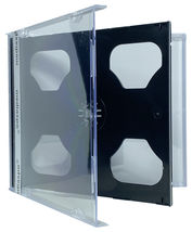 STANDARD Black Double CD Jewel Case - $21.18+