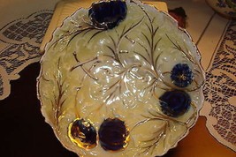 IPF Germany Lusterware footed candy dish, c1930s ORIGINAL - $38.21
