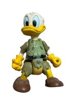 Vintage Disney Donald Duck Caveman Prehistoric Movable 4 1/2” Cake TOpper - £21.03 GBP