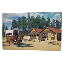 Postcard Rock-Land Prairie Schooner Black Hills South Dakota Chrome Posted - £5.51 GBP