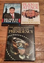 Political Book Lot (Sean Hannity, Bob Woodward, And A Presidency Book) - £18.04 GBP