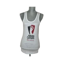Women&#39;s Habana Compas Dance Havana Cuba White Tank Top Size Small - €6,83 EUR