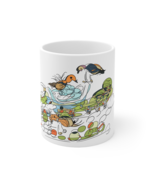 Mothers Day Coffee Mugs | Playful Birds | Perfect Gift for Mums | 110z - £23.95 GBP