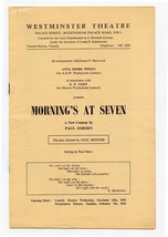 Morning&#39;s At Seven Program Westminster 1956 London Charles Heslop Peter ... - £12.51 GBP