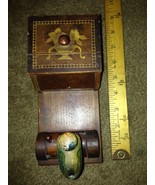 Unique Design Wooden Bird Toothpick Holder Dispenser ~ RARE - $44.55