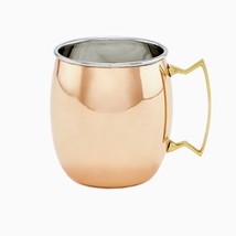 Old Dutch OS428 Solid Copper Moscow Mule Mugs, Set of 4, 16 oz, Copper - £31.35 GBP