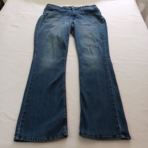 Lee Mid-Rise RN#130273 Women's Bootcut Cotton Blend Blue Jeans Size 14M (33×30) image 7