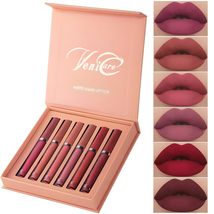 VeniCare 6Pcs Matte Liquid Lipstick Makeup Set, Matte liquid Long-Lastin... - $9.89