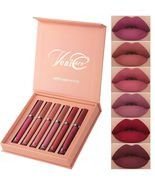 VeniCare 6Pcs Matte Liquid Lipstick Makeup Set, Matte liquid Long-Lastin... - $9.89