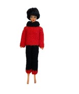 Vintage Barbie Clothes Mohair Sweater Pants Ski Outfit Handmade PRISTINE - £31.14 GBP