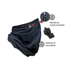 Fox 40 | Gaiter Face Mask | Free Classic CMG Whistle | Small/Medium - £27.96 GBP