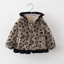 Winter girls&#39; new long-sleeved lamb velvet warm lapel cute coat baby  sweater ca - £67.04 GBP