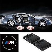 4x BMW M Performance  Logo Wireless Car Door Welcome Laser Projector Shadow LED  - £34.32 GBP