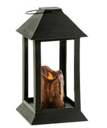 New rustic led Candle lantern - Battery Operated - $38.29 CAD