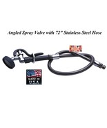 PET GROOMING BATH TUB ANGLED SPRAY VALVE 6&#39; STAINLESS STEEL HOSE Sprayer... - $259.99