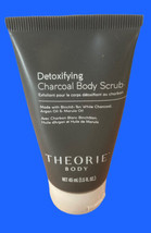THEORIE Charcoal Bamboo Detoxifying Body Scrub NWOB 45 ml Sealed - £7.78 GBP