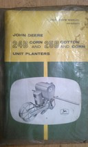 JOHN DEERE OM-B25098 OPERATOR MANUAL, 24B CORN AND 25B COTTON, CORN PLAN... - £22.76 GBP