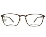 John Varvatos Eyeglasses Frames V146 BROWN Tortoise Square Full Rim 53-1... - £89.49 GBP