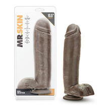 Blush Dr. Skin Mr. Mister Realistic 10.5 in. Dildo with Balls &amp; Suction Cup Brow - £41.52 GBP