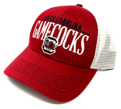University Of South Carolina Gamecocks Logo Mesh Trucker Snapback Hat Cap Retro - £10.41 GBP