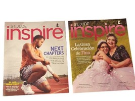 Lot of 2 St. Jude Inspire Magazines Fall and Bilingual Edition 2022 - $13.57 CAD