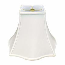 Royal Designs Fancy Square Bell Lamp Shade - White - 5 x 12 x 9.75 - £48.60 GBP