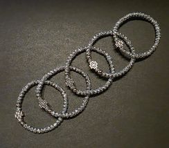 Silver color handmade bracelet, Christian komboskini prayer rope, silver... - $9.99