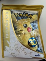 Pikachu Pokemon 20th Anniversary 025 Official Tomy Plush, NEW IN FACTORY ZIP BAG - £20.70 GBP
