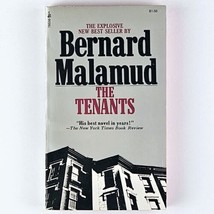 The Tenants by Bernard Malamud 1972 Vintage Fiction Paperback Race Relations