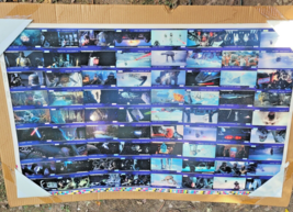 1995 Topps Wide Vision Star The Empire Strikes Back Uncut 3 Sheets 216 C... - £173.38 GBP