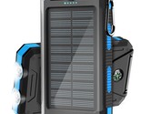 Solar Charger,38800Mah Portable Solar Power Bank,Waterproof External Bac... - $44.99