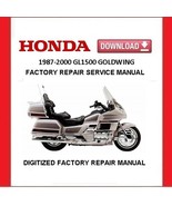 1987-2000 HONDA GL1500 GOLDWING Factory Service Repair Manual - $20.00