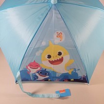 Baby Shark Umbrella Pinkfong Youth Child Toddler Blue With Tags - £7.74 GBP