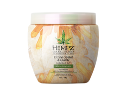 Hempz Citrine Crystal & Quartz Herbal Body Buff, 7 Oz.