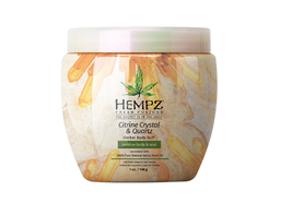 Hempz Citrine Crystal &amp; Quartz Herbal Body Buff, 7 Oz. - £14.38 GBP