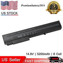 8 Cell Laptop Battery For Hp Elitebook 8530P 8530W 8540P 8540W 8730P 873... - $37.04